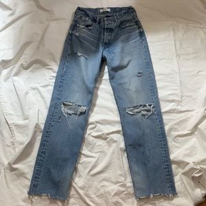 moussy vintage odessa wide straight jeans DO NOT PURCHASE UNLESS WE TALK